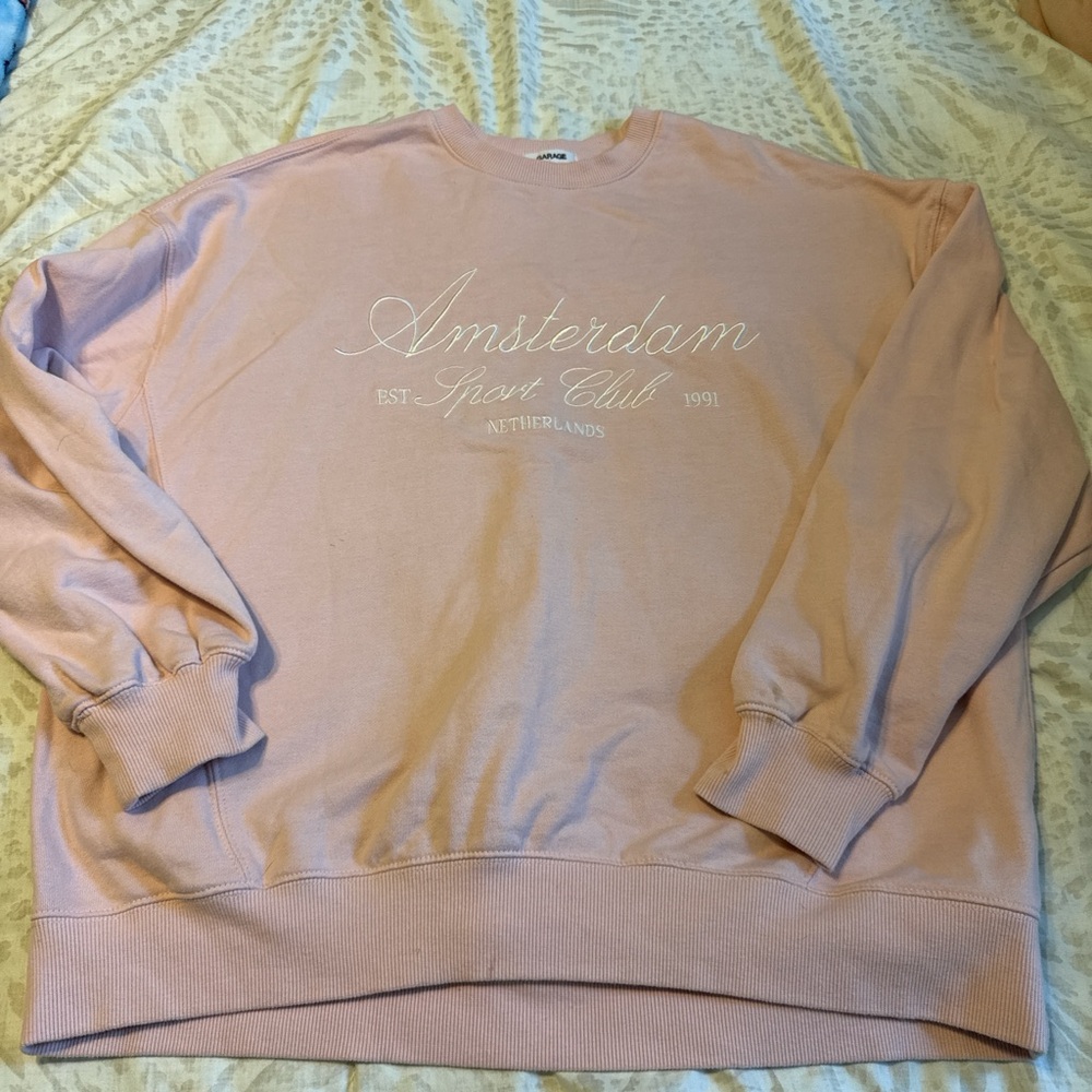 Garage Blush Amsterdam Sweatshirt